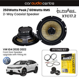 In Phase In Phase 6.5" 165mm 250W Speaker Upgrade Kit for VW ID4 2020 2022