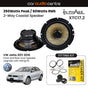 In Phase In Phase 6.5" 165mm 250W Speaker Upgrade Kit for VW Jetta 2011 2016