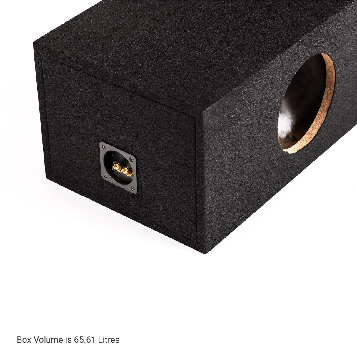 In Phase In Phase BX-8XT-IPA8701D Single XT-8 8" Sound Quality Bass Package with Enclosure and Amp