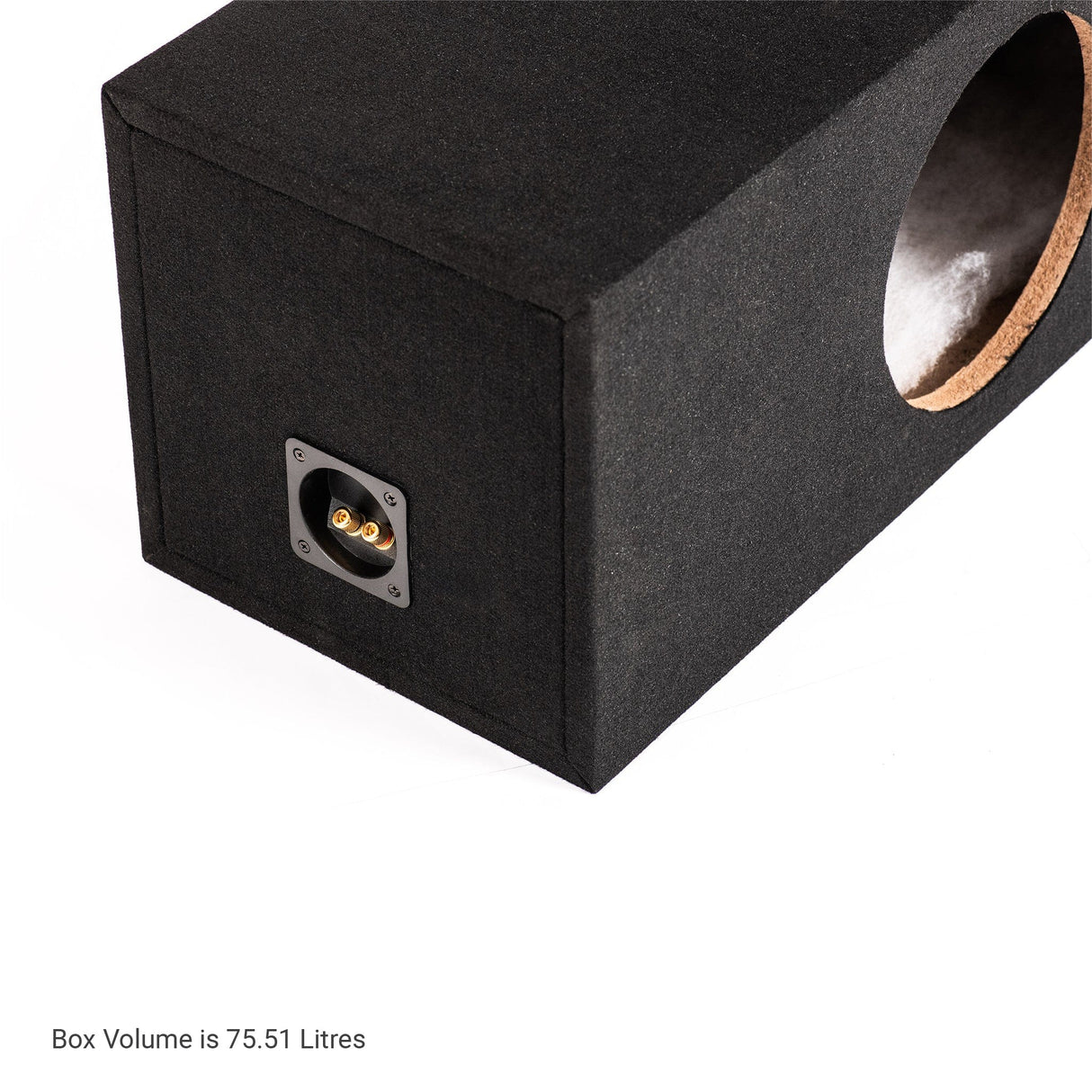 In Phase In Phase BX-10XT-IPA8701D Single XT-10  10" Subwoofer Sound Quality Bass Package with Sealed Enclosure and Amp