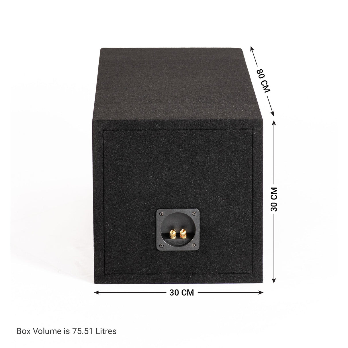 In Phase In Phase BX-10XT-IPA8701D Single XT-10  10" Subwoofer Sound Quality Bass Package with Sealed Enclosure and Amp