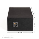 In Phase In Phase BX-46XT-IPA7001D Quad XT-6 6" SPL Bass Package with Enclosure and Amp