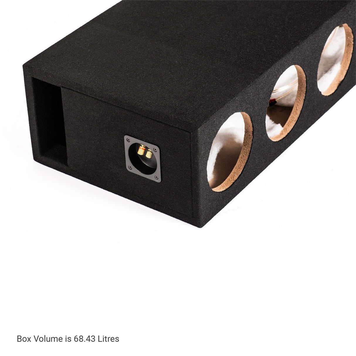 In Phase In Phase BX-46XT-IPA7001D Quad XT-6 6" SPL Bass Package with Enclosure and Amp
