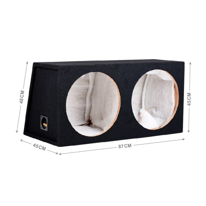 In Phase Car Speakers and Subs In Phase BX215SL Double 15" Sealed Subwoofer Enclosure