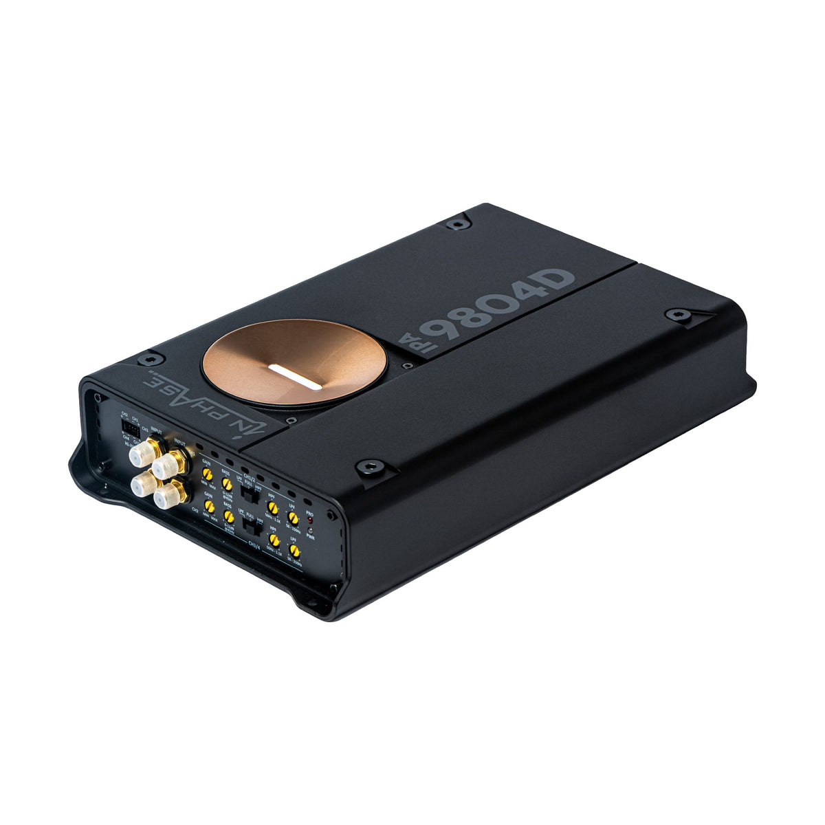 In Phase Amps In Phase IPA 9804D 920W RMS 4 Channel Class D Amplifier 2Ω Stable