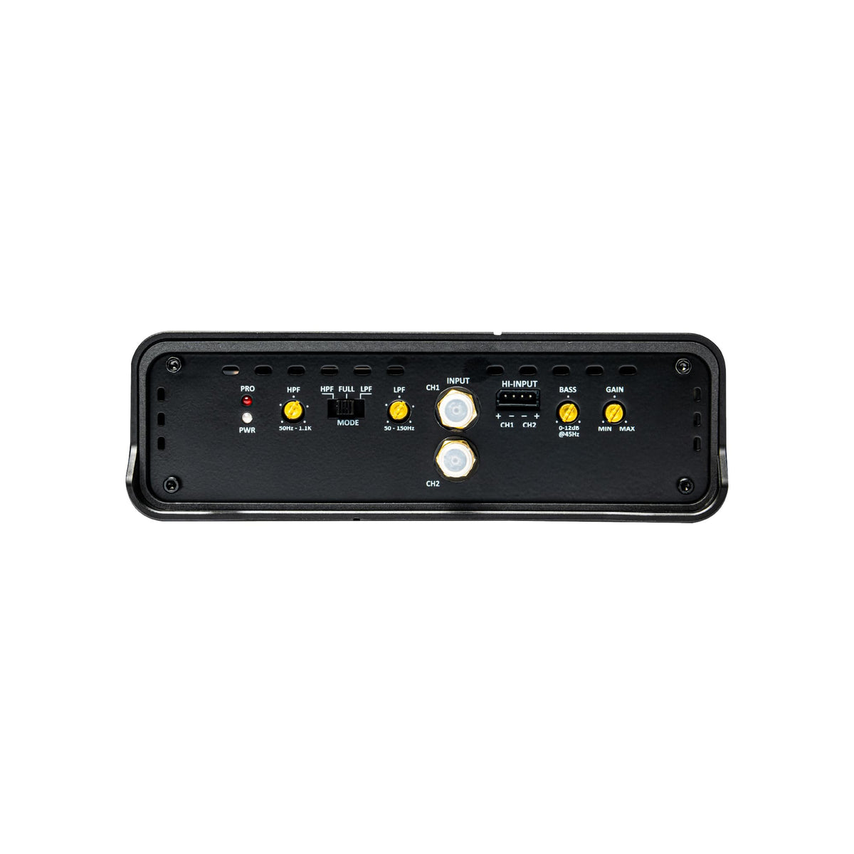 In Phase Amps In Phase IPA602D 2 Stable 2Ω Channels Subwoofer Amplifier, 300Watts, Black
