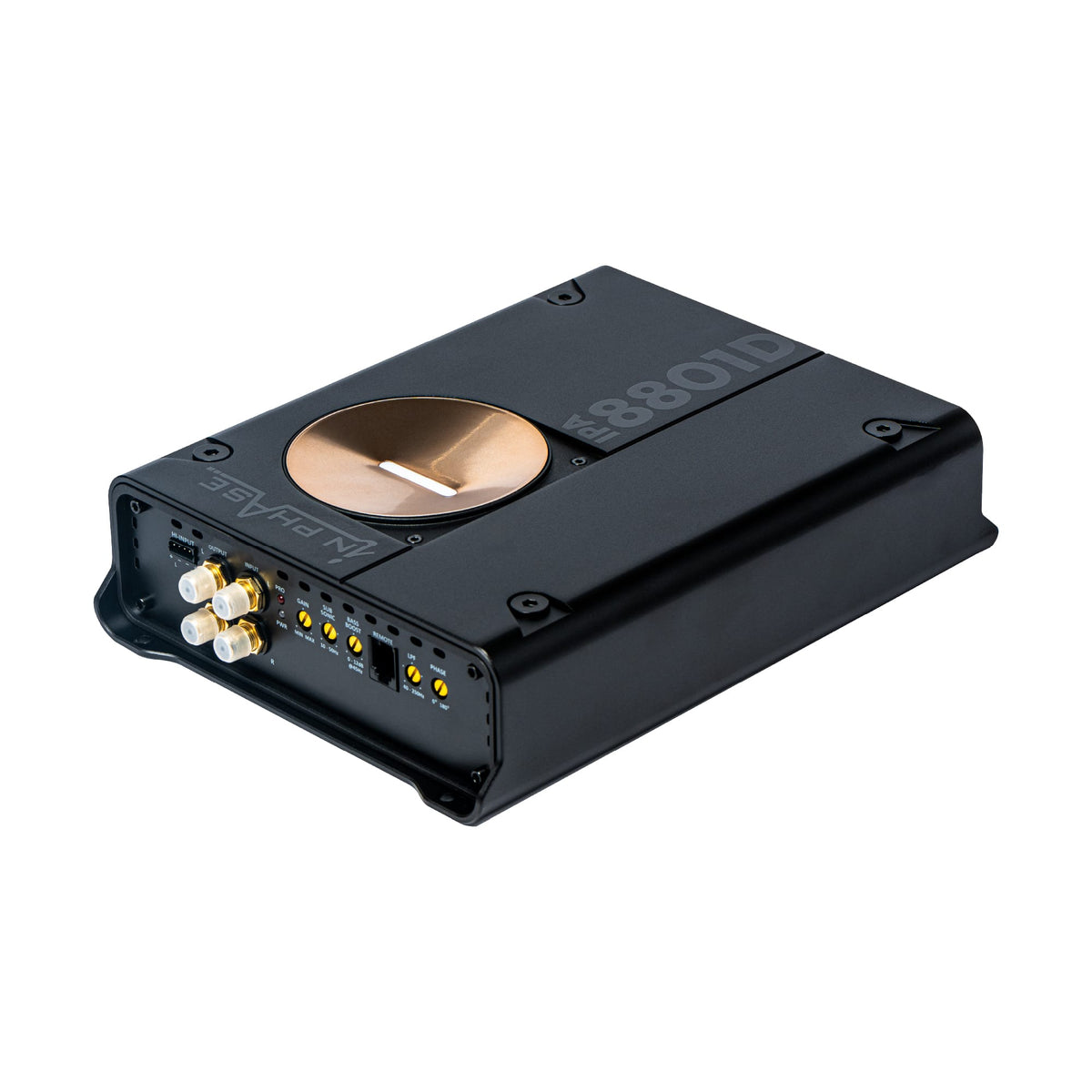 In Phase Amps In Phase IPA8801D 1600w Mono Power 1Ohm Stable