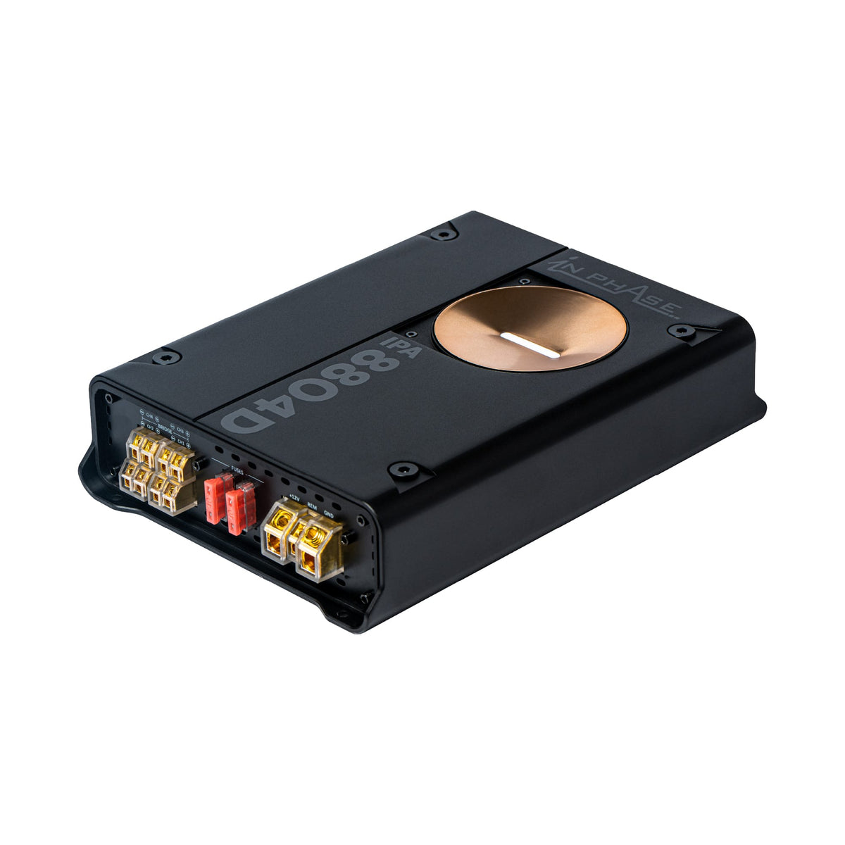 In Phase Amps In Phase IPA8804D 600RMS 4 Channel Class D Amplifier 2Ω Stable