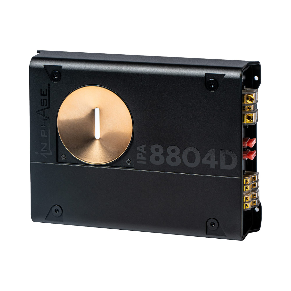 In Phase Amps In Phase IPA8804D 600RMS 4 Channel Class D Amplifier 2Ω Stable