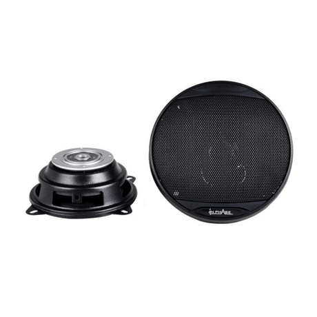 In Phase Car Speakers In Phase SXT1035 - 2-Way Coaxial Shallow-Mount Speakers - 200 Watts
