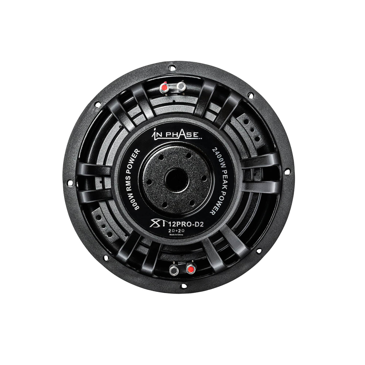 In Phase Car Subwoofers In Phase XT-12PRO Kevlar Cone 2Ω Dual Voice Coil 1400W Peak Power Subwoofer