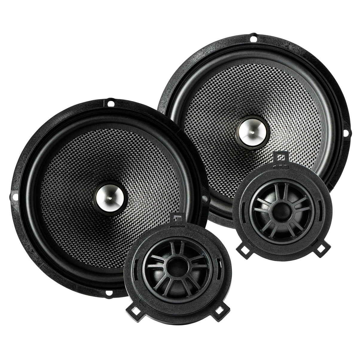 In Phase Vehicle Speaker Upgrades In Phase XTC-180VW 250W 2-Way Component Door Speakers with Tweeters for Volkswagen