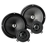 In Phase Vehicle Speaker Upgrades In Phase XTC-180VW 250W 2-Way Component Door Speakers with Tweeters for Volkswagen