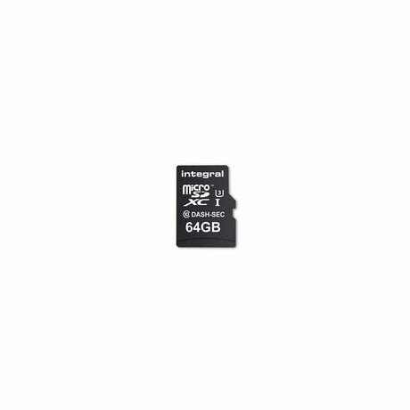 Integral Road Safety Integral Integral 64 GB microSDHC Class 10 Memory Card for Road Angel Dashcams