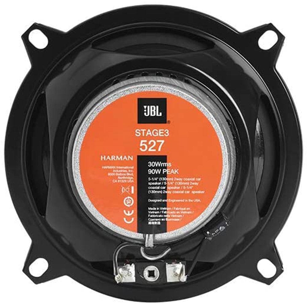 JBL Car Speakers JBL Stage3 527 5-1/4" (130mm) 2-Way Coaxial Car Speaker