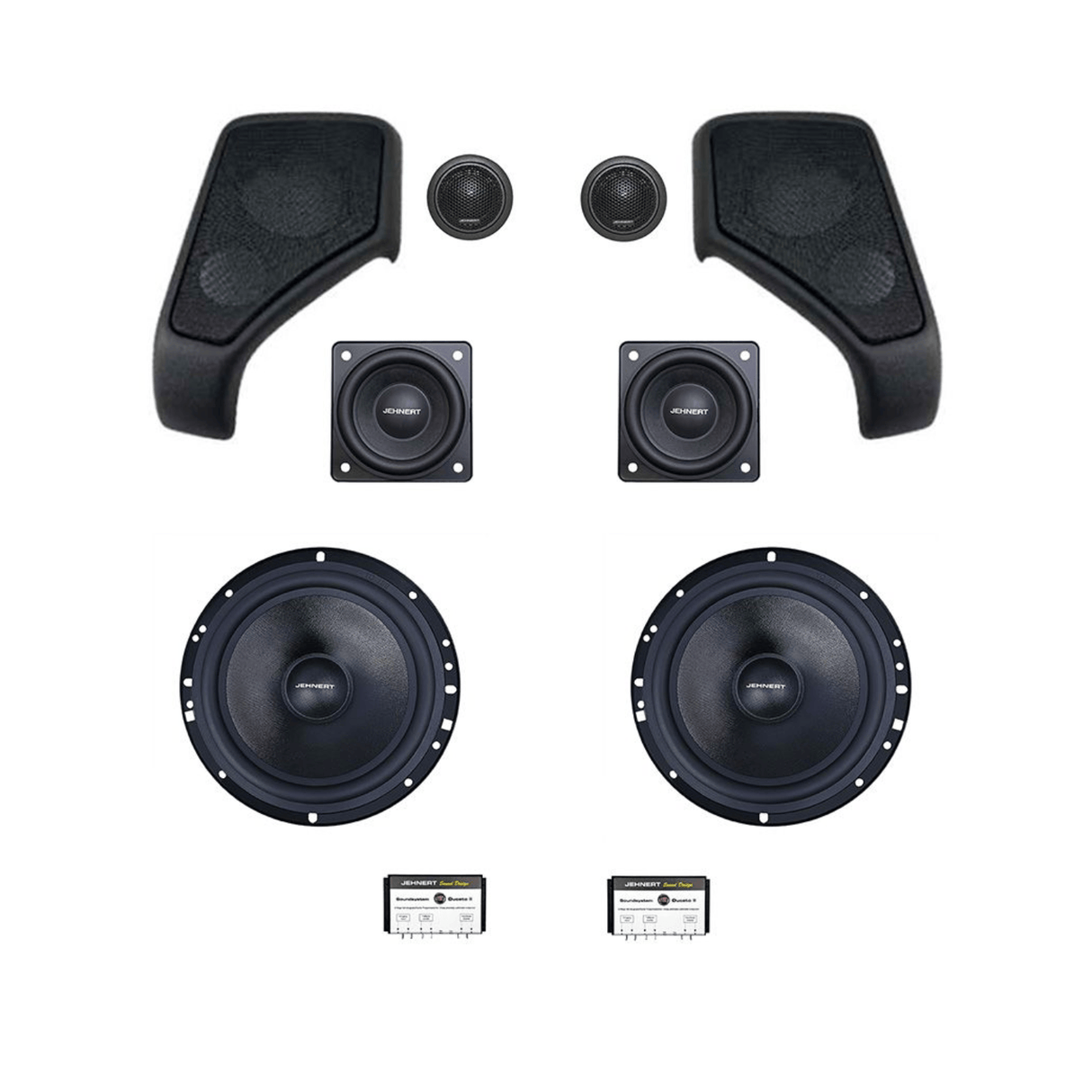 Jehnert Car Speakers Jehnert JE65580 Speaker System Fiat Ducato 2006 onwards (III & Series 8) 3-Way Sound System