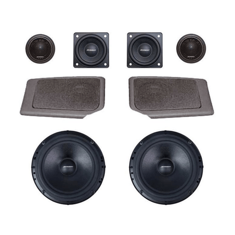 Jehnert Car Speakers and Subs Jehnert JE65700 Speaker System Mercedes Sprinter 3-Way Speaker System 2006 - 2018 (W906)