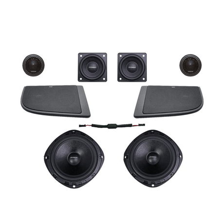 Jehnert Car Speakers and Subs Jehnert JE65740 Speaker System Mercedes Sprinter 3-way Speaker System 2018> with Cupholder