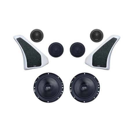 Jehnert Car Speakers and Subs Jehnert JE65900 Speaker System Ford Transit/Torneo 3-Way Speaker System