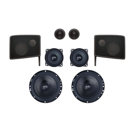 Jehnert Car Speakers and Subs Jehnert JE65940 Speaker System Ford Transit 2018> 3-Way Speaker System