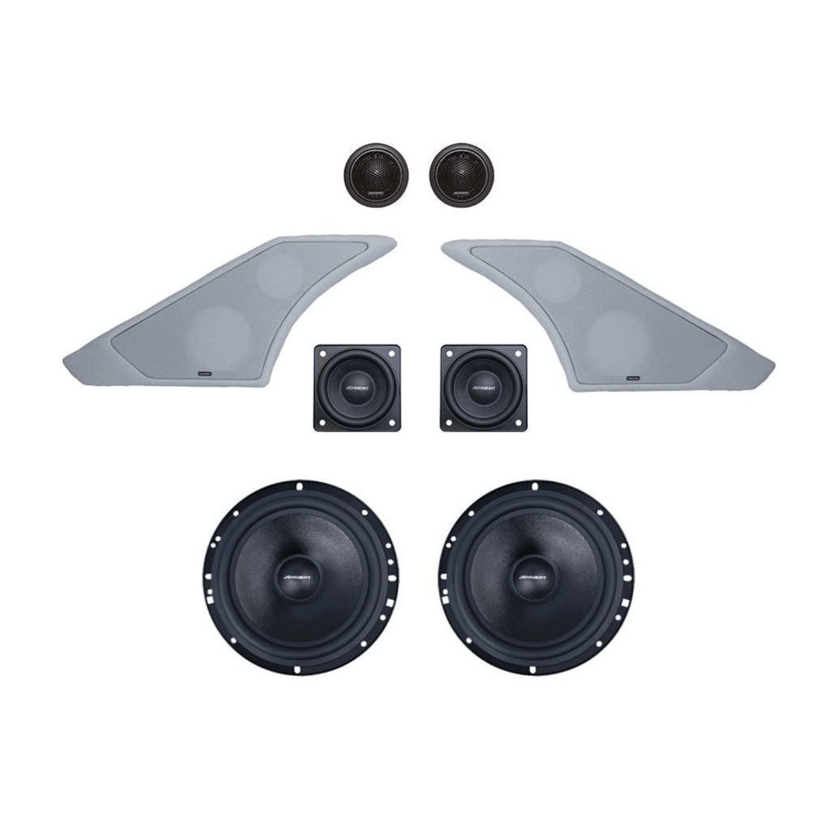 Jehnert Car Speakers and Subs Jehnert JE65970 Speaker System Ford Transit Custom 3-Way Speaker System