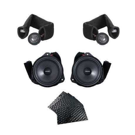 Jehnert Car Speakers Jehnert JE68501 CampTech Style Fiat Ducato Mk3 2006-21 Audio Upgrade