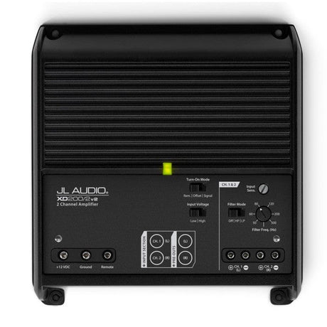 JL Audio Amps JL Audio XD200/2V2 XDv2 200W 2 Channel Class D Full Range Amplifier