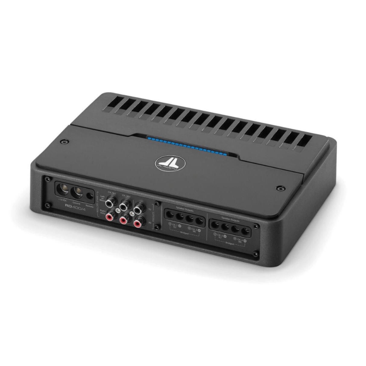 JL Audio 4 Channel Amp JL Audio AMP-JL-RD400/4 4-Channel Class D Full-Range Amplifier 400W