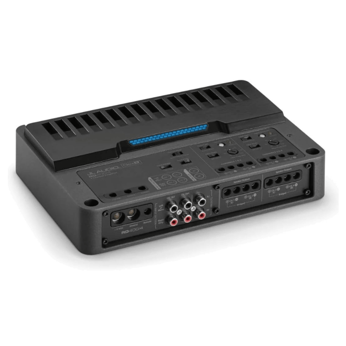 JL Audio 4 Channel Amp JL Audio AMP-JL-RD400/4 4-Channel Class D Full-Range Amplifier 400W