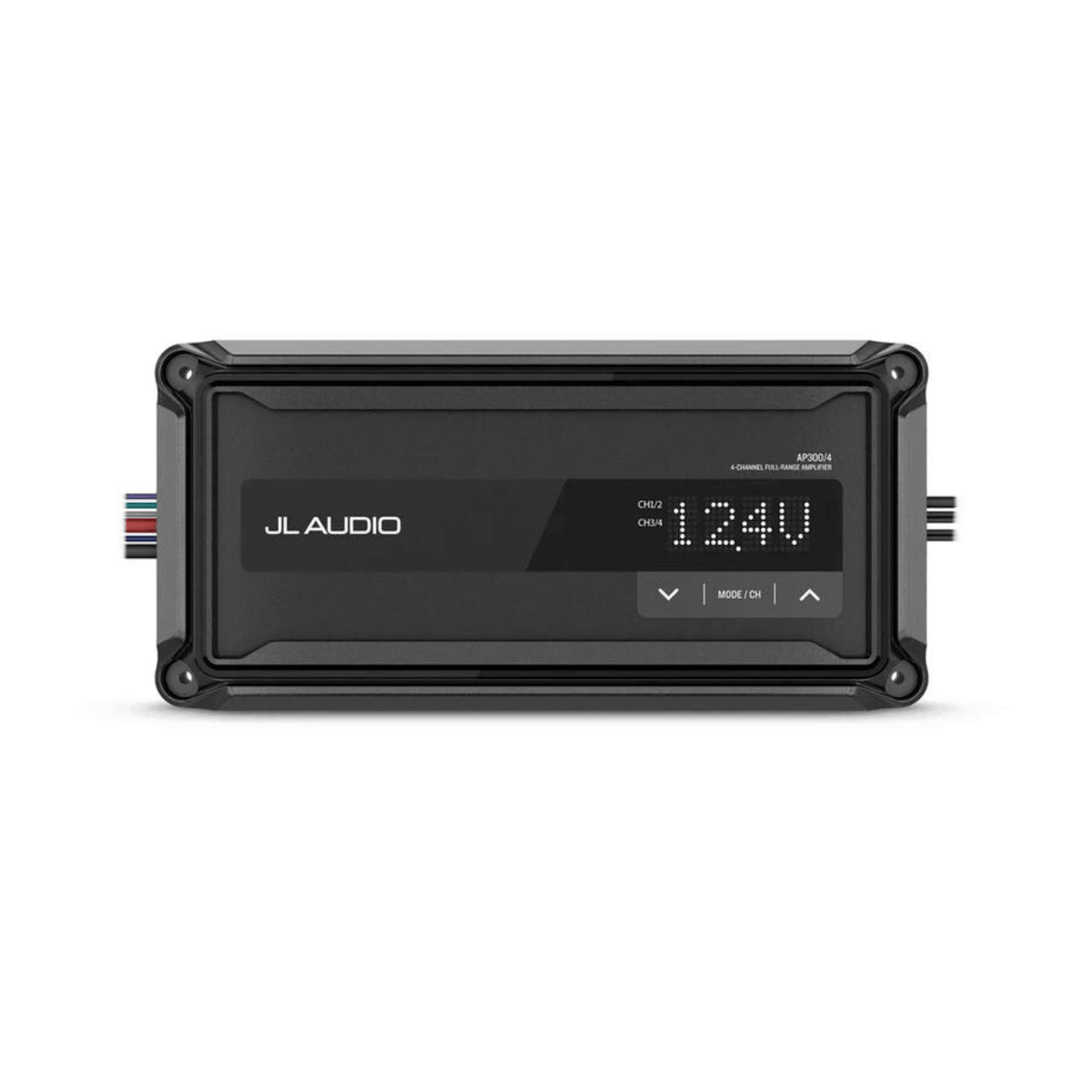 JL Audio 4 Channel Amp JL Audio AP300/4 AP-Series Ultracompact 4-Channel Class D Marine Amplifier 300W