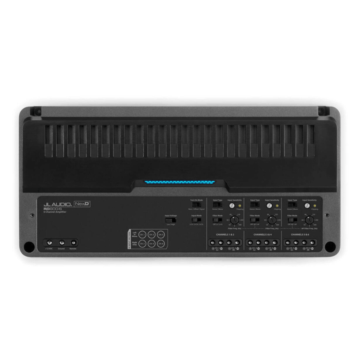 JL Audio Multi Channel Amp JL Audio RD800/6 6-Channel Class D Car System Amplifier 800W