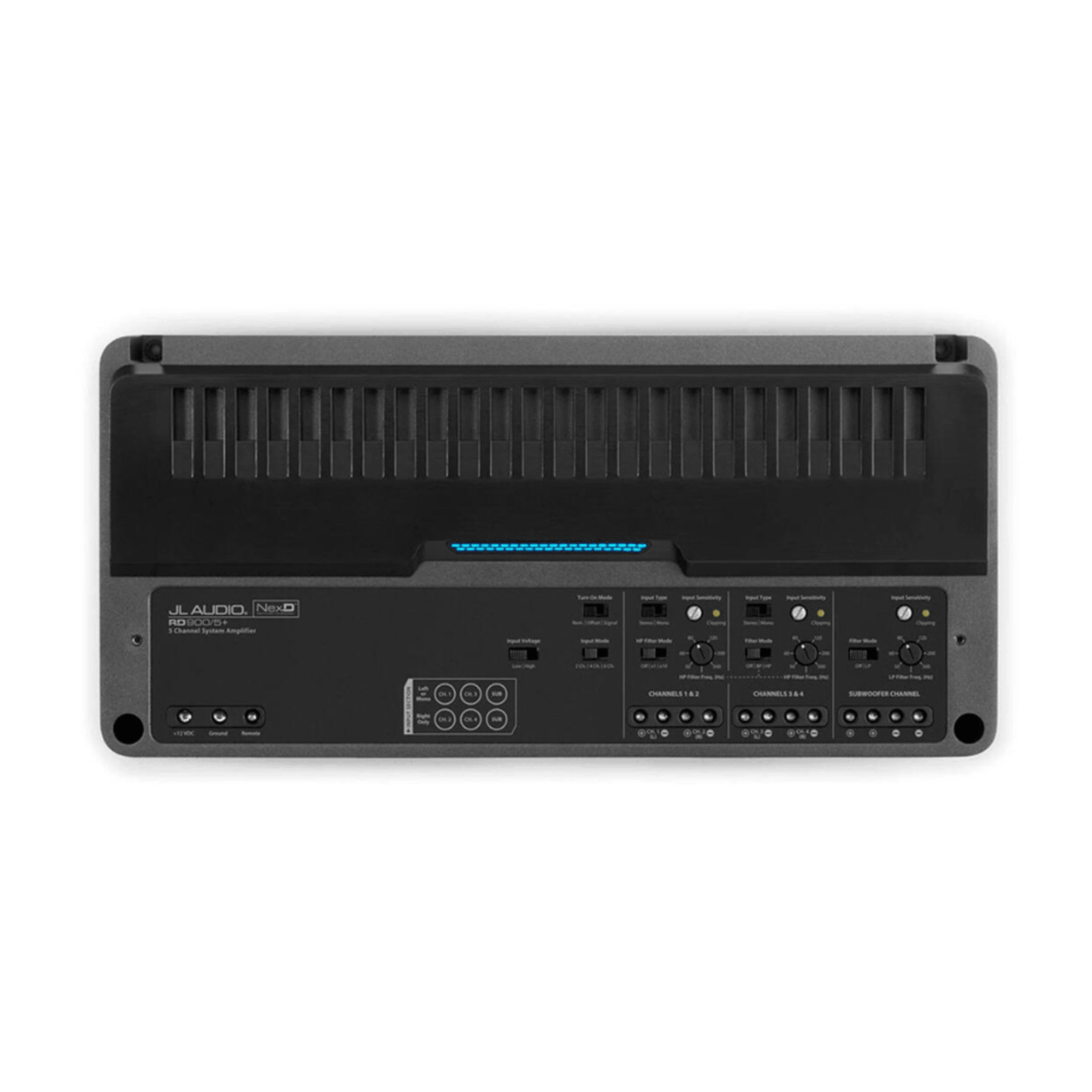 JL Audio Amps JL Audio RD900/5+ 5-Channel One Box Car System Amplifier 900W