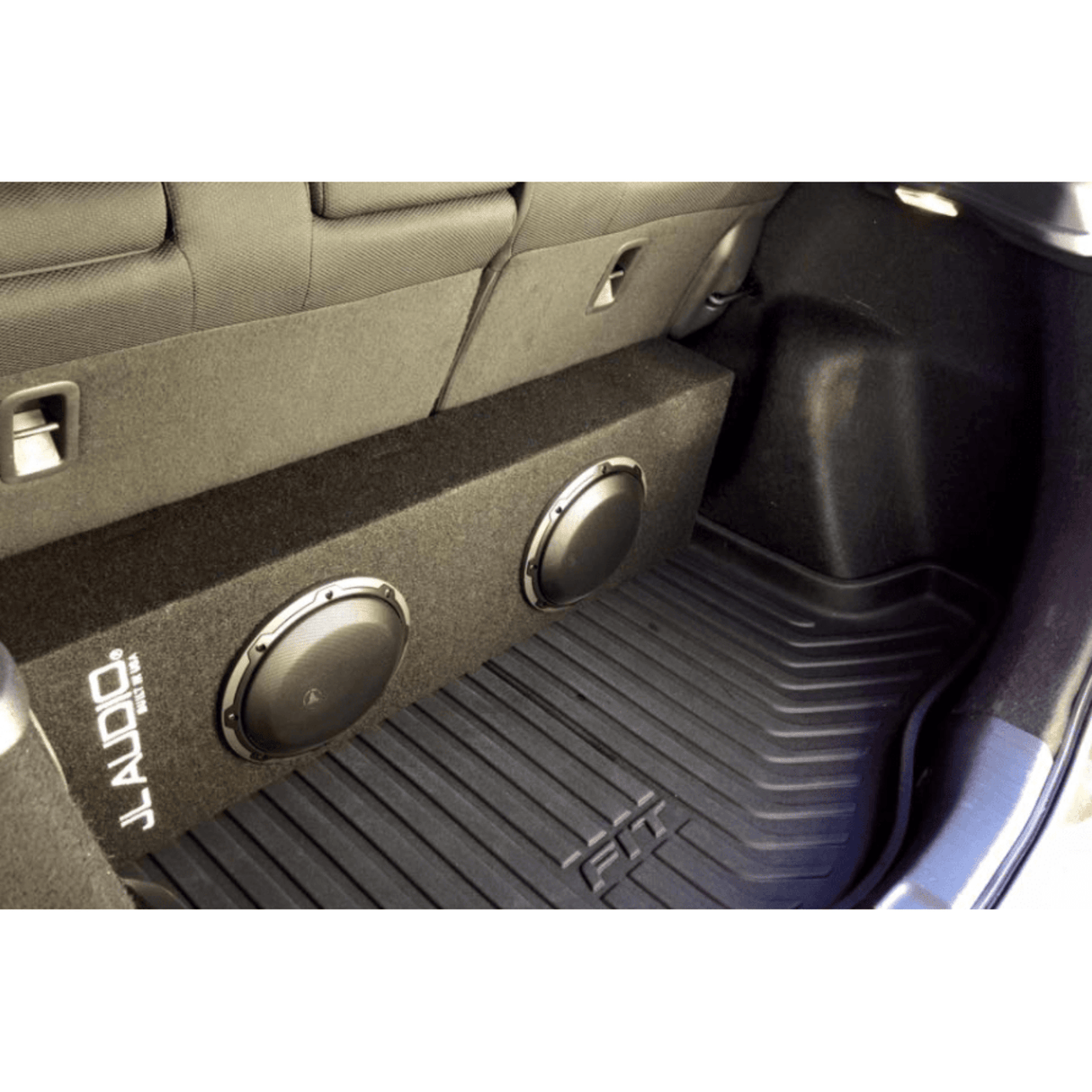 JL Audio Car Subwoofers JL Audio SUB-208-W3V3 8" Dual Micro Ported Car Subwoofer With Built-in Class D Amp