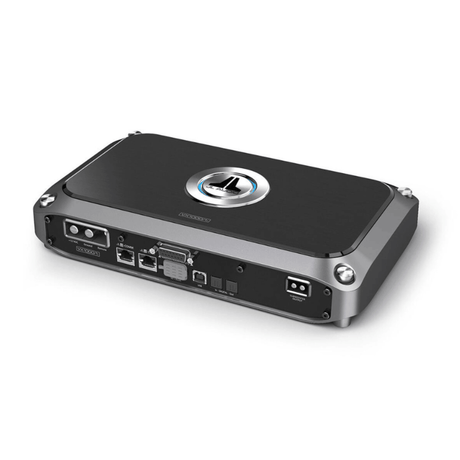 JL Audio Amps JL Audio VX1000/1I VXi 1000W Monoblock Class D Subwoofer Amplifier with Integrated DSP