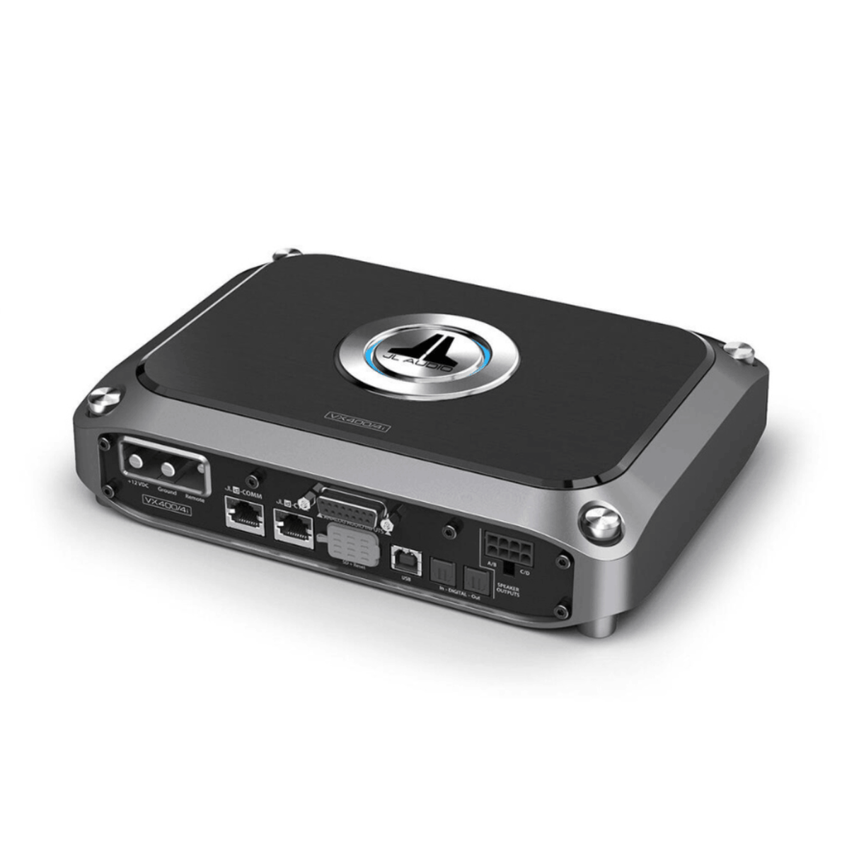 JL Audio 4 Channel Amp JL Audio VX400/4i 4-Channel Class D Full-Range amplifier with integrated DSP 400W