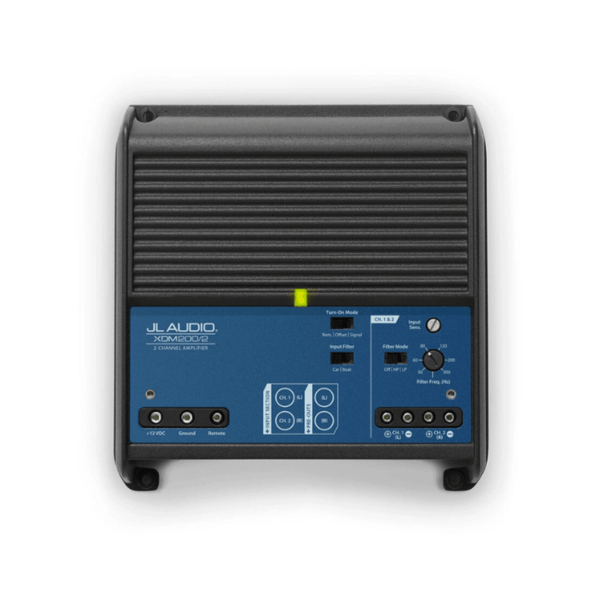 JL Audio Amps JL Audio XDM200/2 2-Channel Class-D Car and Marine Amplifier 200W