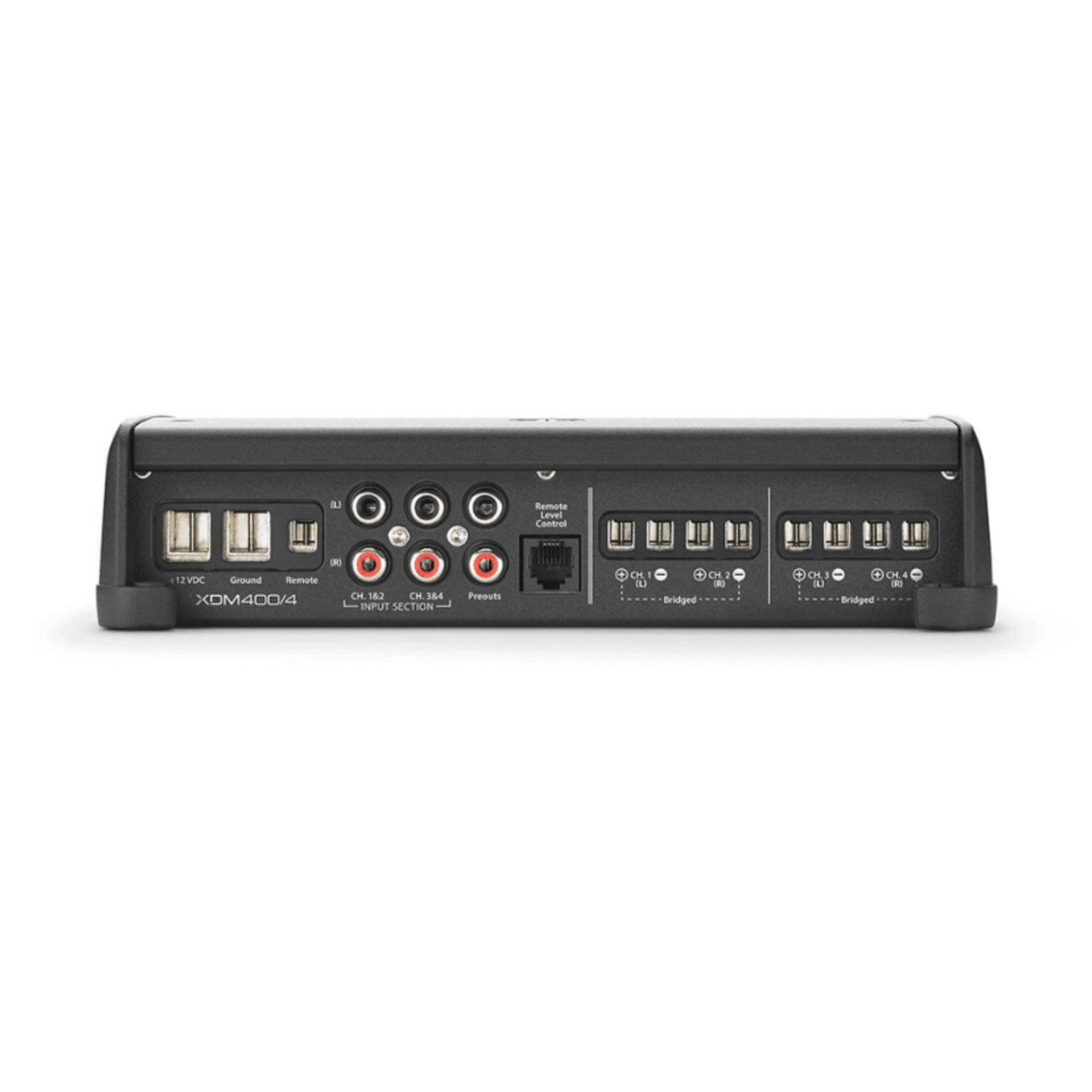 Pl Audio 4 JL Audio XDM400/4 4-Channel Class D Full-Range Car and Marine Amplifie ...