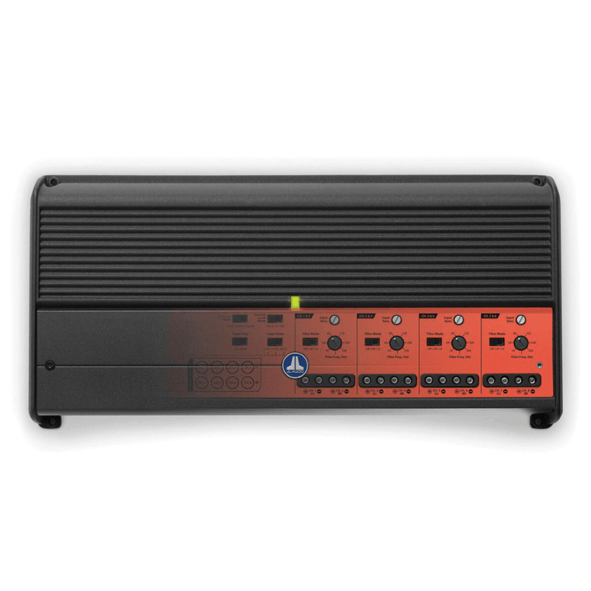 JL Audio Multi Channel Amp JL Audio XDM800/8-24V 8-Channel Car and Marine System Amplifier for 24V Systems