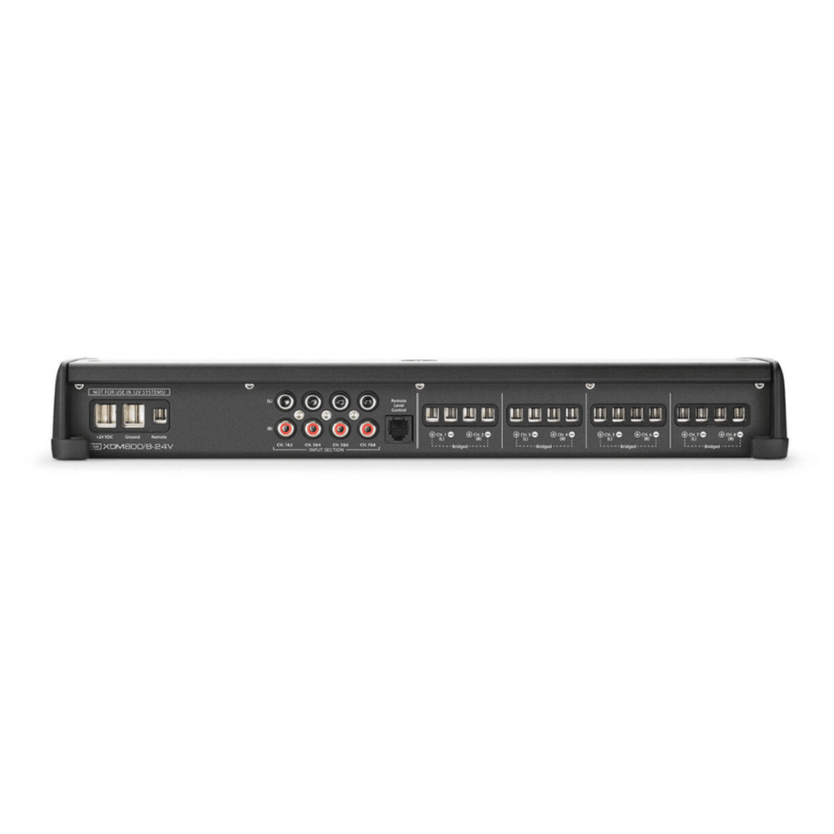 JL Audio Multi Channel Amp JL Audio XDM800/8-24V 8-Channel Car and Marine System Amplifier for 24V Systems