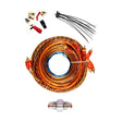 Juice Amp Wiring and Fitting Parts Juice JWTRU41 2500W 4 Gauge Amplifier Wiring Kit, With Speaker, Power, RCA, Ground and Connection Cables