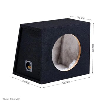 Juice Enclosed Subwoofers Juice JS8 1000W Bass Box Package with Sealed Enclosure