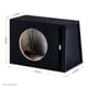 Juice Enclosed Subwoofers Juice JS8 1000W Bass Box Package with Ported Enclosure