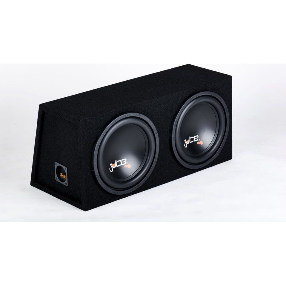 Juice Enclosed Subwoofers Juice JS8 1000W Bass Box Package with Double Sealed Enclosure