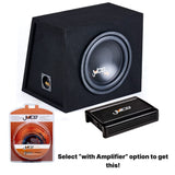Juice Enclosed Subwoofers Juice JS8 1000W Bass Box Package with Sealed Enclosure