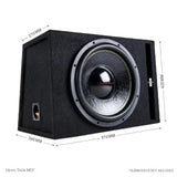 Juice Enclosed Subwoofers Juice JS12 1400W Bass Box Package with Ported Enclosure