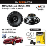 Juice Juice 6.5" 165mm 300W Speaker Upgrade Kit for VW EOS (2006-2015)