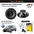 Juice Juice 6.5" 165mm 300W Speaker Upgrade Kit for VW Golf (2009-2022)