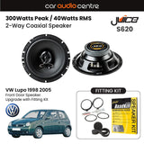 Juice Juice 6.5" 165mm 300W Speaker Upgrade Kit for VW Lupo (1998-2005)