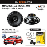 Juice Juice 6.5" 165mm 300W Speaker Upgrade Kit for VW Polo (2009-2022)