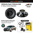 Juice Juice 6.5" 165mm 300W Speaker Upgrade Kit for Skoda Superb 2008-2022 (Copy)